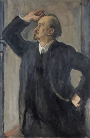 Portrait of the Musician Hermann Suter Oil painting by Heinrich Altherr