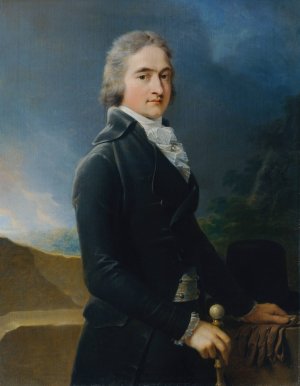 Bernhard von Tschoffen by Heinrich Friedrich Fuger Oil Painting