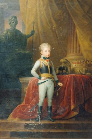 Erzherzog Ferdinand als Kind by Heinrich Friedrich Fuger Oil Painting