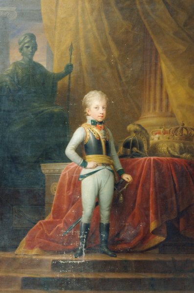 Erzherzog Ferdinand als Kind  by Heinrich Friedrich Fuger - Hand-Painted Oil Painting Reproduction