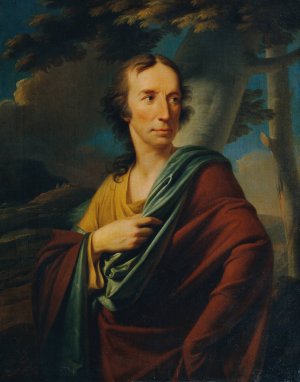 Herrenportrat by Heinrich Friedrich Fuger Oil Painting