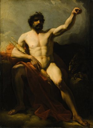 Jupiter by Heinrich Friedrich Fuger Oil Painting