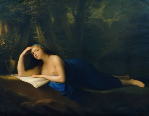 The Penitent Magdalena by Heinrich Friedrich Fuger Oil Painting