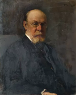 Der Sektionschef Alfred Ritter von Bernd Oil painting by Heinrich Rauchinger