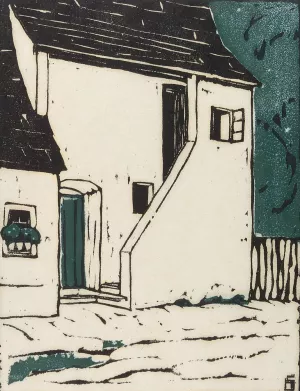 Ohne Titel by Heinrich Schroder Oil Painting