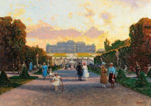 Belvedere by Heinrich Tomec Oil Painting