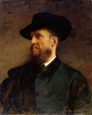 Carlos Maria de Borbon y Osterreich-Este by Heinrich Von Angeli Oil Painting