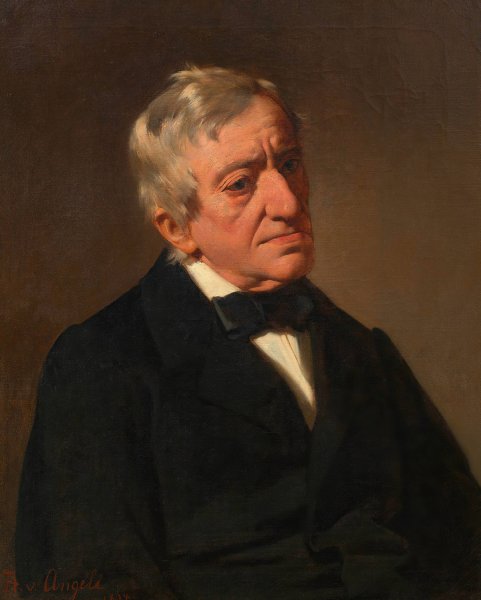 Main Product Photo of Franz Grillparzer, Schriftsteller  Painting by Heinrich Von Angeli