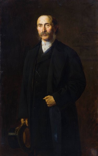 Main Product Photo of Sigmund Trebitsch  Painting by Heinrich Von Angeli