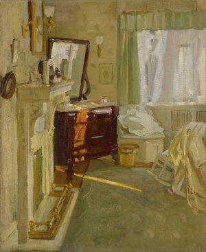 Interior by Helen Galloway Mcnicoll Oil Painting