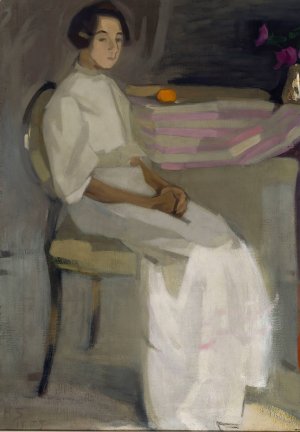 Costume Picture II by Helene Schjerfbeck Oil Painting