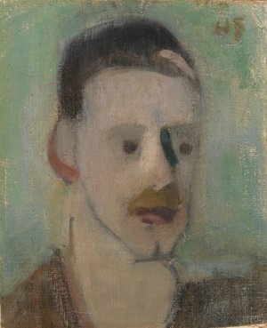 Einar Reuter III by Helene Schjerfbeck Oil Painting