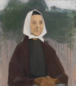 Granny by Helene Schjerfbeck Oil Painting