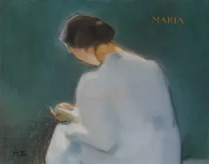 Maria by Helene Schjerfbeck Oil Painting