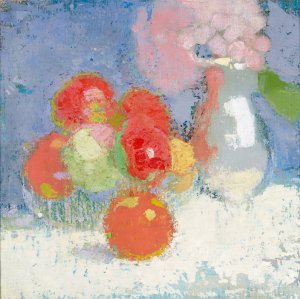 Red Apples by Helene Schjerfbeck Oil Painting