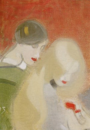 The Family Heirloom by Helene Schjerfbeck Oil Painting