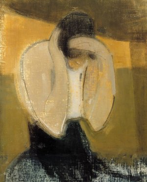 The Gipsy Woman by Helene Schjerfbeck Oil Painting