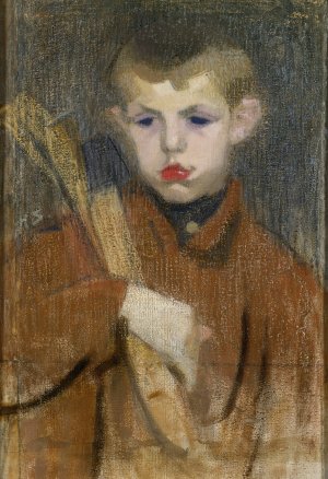 The Woodcutter I by Helene Schjerfbeck Oil Painting