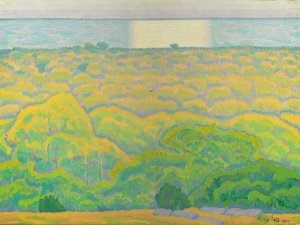 From Oland by Helge Johansson Oil Painting