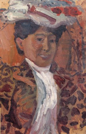 The Scotch Girl by Helmer Osslund Oil Painting