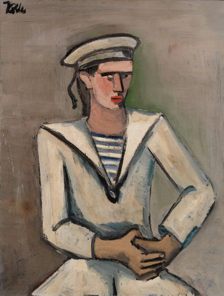 Matelot  by Helmut Kolle - Hand-Painted Oil Painting Reproduction
