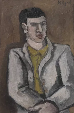 Portrat by Helmut Kolle Oil Painting