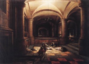 The Liberation of St Peter by Hendrick Van Steenwyck The Younger Oil Painting