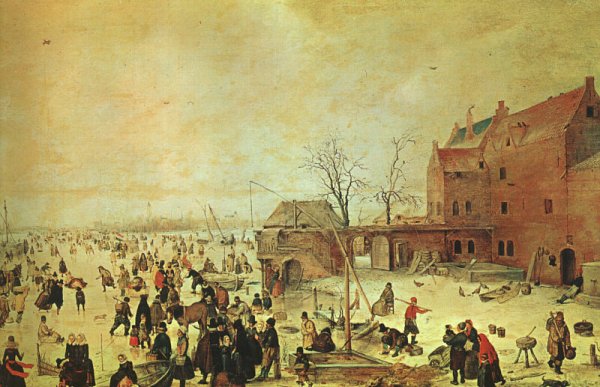 Main Product Photo of Winter Landscape Painting by Hendrick Avercamp