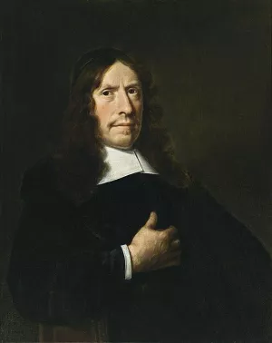 Portrait of a Cleric Oil painting by Hendrick Cornelisz Van Vliet