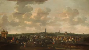Departure of Spanish Occupation Troops from Breda, October 10, 1637 by Hendrick De Meijer Oil Painting