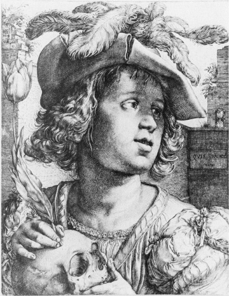 Main Product Photo of Quis Evadet Painting by Hendrick Goltzius