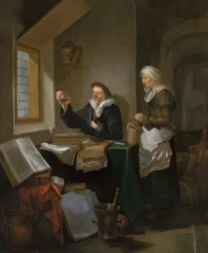 Visit to the Doctor by Hendrick Heerschop Visit to the Doctor by Hendrick Heerschop Oil Painting