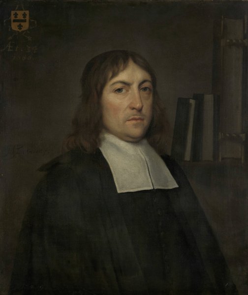 Portrait of Barend Hakvoort  by Hendrick Ten Oever - Hand-Painted Oil Painting Reproduction