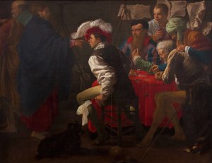 Calling of Saint Matthew by Hendrick Ter Brugghen Oil Painting