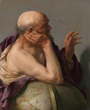 Heraclitus by Hendrick Ter Brugghen Oil Painting