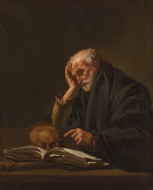 Saint Jerome by Hendrick Ter Brugghen Oil Painting