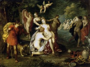 Diana Turns Actaeon into a Stag