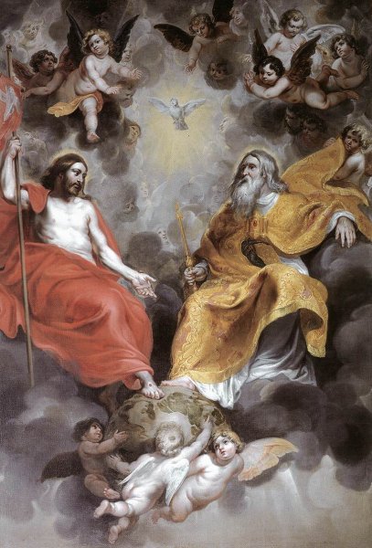 Main Product Photo of Holy Trinity Painting by Hendrick Van Balen