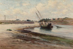 Nahant, Massachusetts by Hendricks A. Hallett Oil Painting