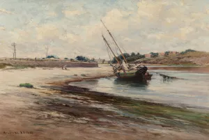 Nahant, Massachusetts by Hendricks A. Hallett Oil Painting