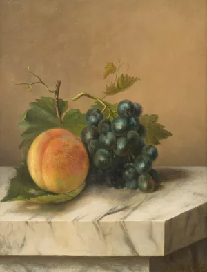 Fruits still life Oil painting by Hendrik Anthony Frederik Gobius