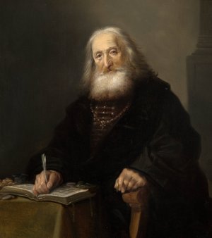 The Coin Collector by Hendrik Gerritsz Pot Oil Painting
