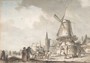 December by Hendrik Meijer Oil Painting