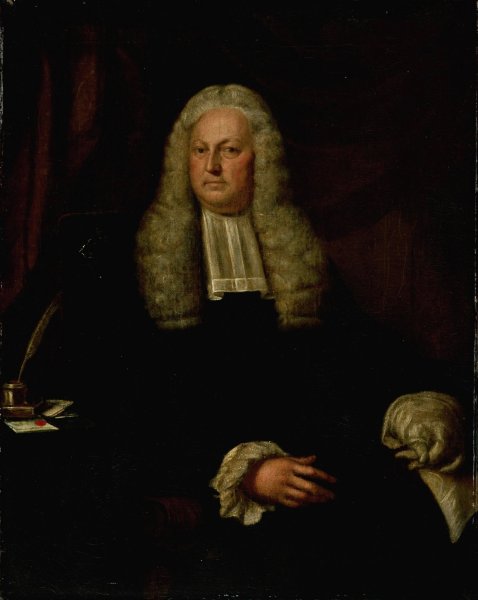 Portrait of Harmen Hendrik van de Poll, Burgomaster of Amsterdam  by Hendrik Pothoven - Hand-Painted Oil Painting Reproduction