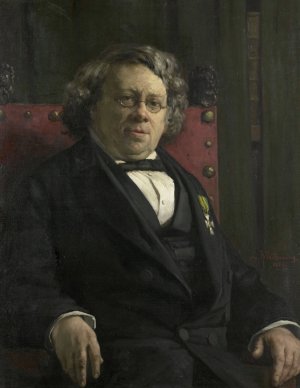 Pieter Harme Witkamp by Hendrik Valkenburg Oil Painting