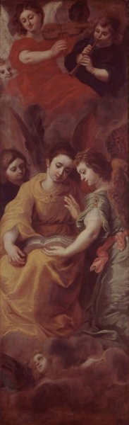 Concert of Angels 2 by Hendrik Van Balen Oil Painting
