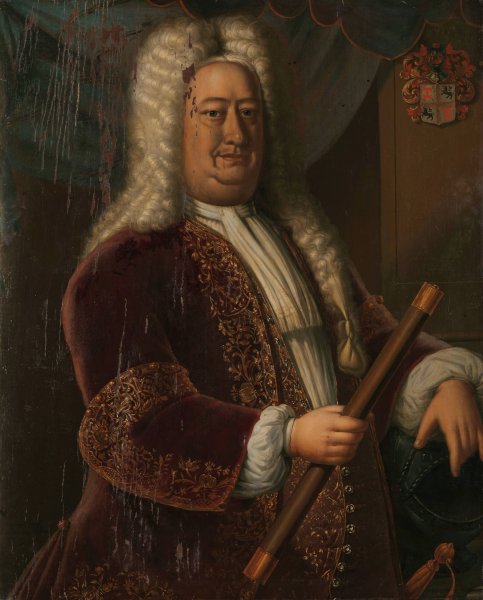 Dirk van Cloon  by Hendrik Van Den Bosch - Hand-Painted Oil Painting Reproduction