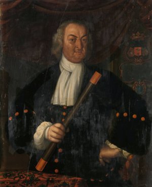 Hendrik Swaardecroon by Hendrik Van Den Bosch Oil Painting