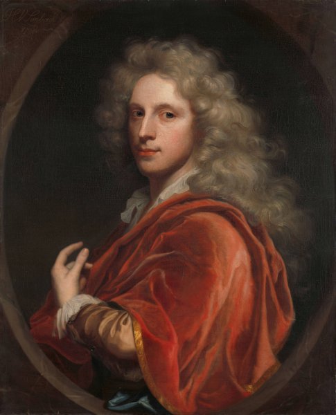 Self-Portrait  by Hendrik Van Limborch - Hand-Painted Oil Painting Reproduction