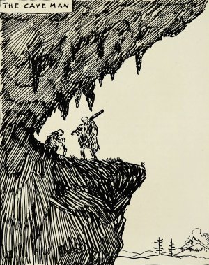 The Caveman by Hendrik Willem Van Loon Oil Painting